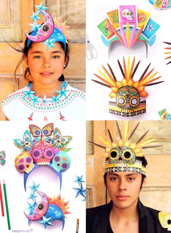 Day of the Dead headdress costume ideas