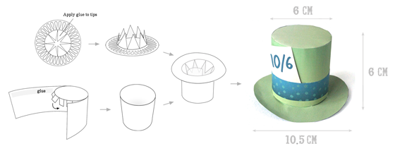 Шляпы из бумаги своими руками схемы шаблоны