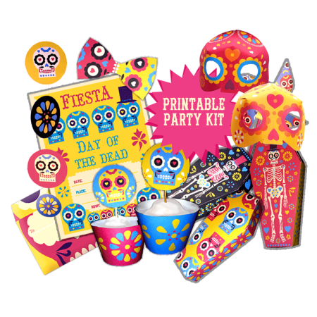 A fun dia de los muertos printable day of the dead templates