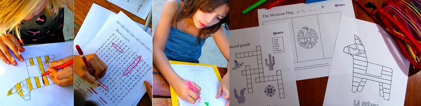 Cinco de Mayo worksheets in Spanish and English pdf printable activity Cinco de Mayo worksheets in Spanish and English pdf printable activity