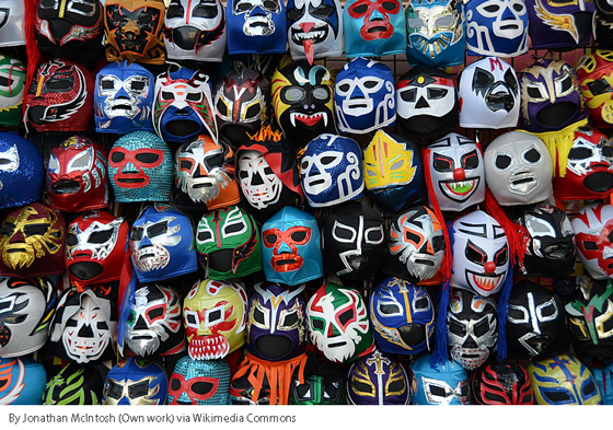 mexicana lucha libre masks