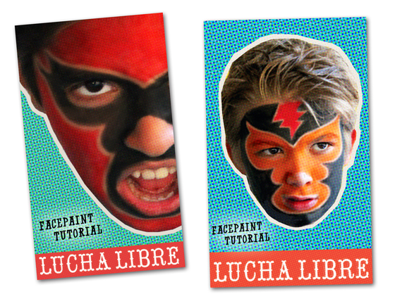 Ideas for Cinco de Mayo: Mexico festival - Lucha libre face paint tutorial