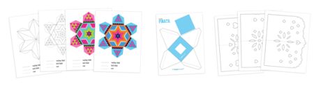 Mexican paper craft decorations. Be creative! • Happythought