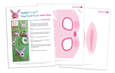 10 Printable Animal Masks templates 