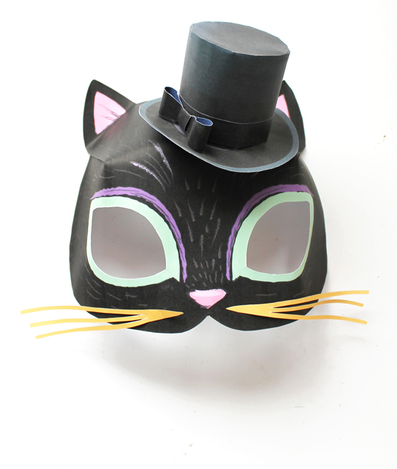 Anime cat mask templates. Be a cat today • Happythought