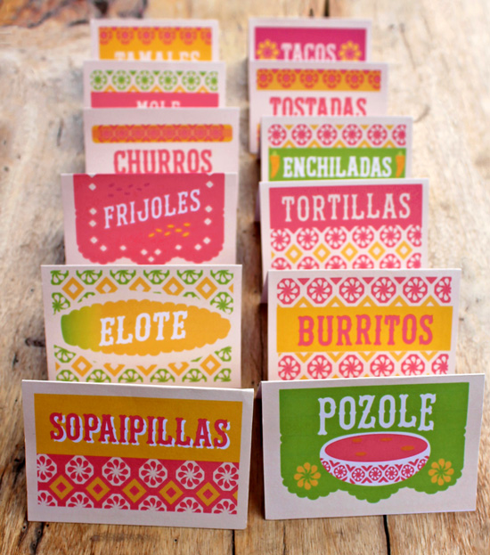 Free Printable Mexican Food Labels - Free Templates Printable