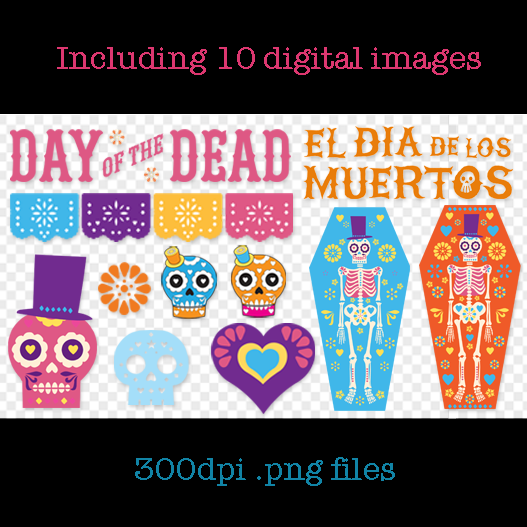 Inspired by the wonderful imagery and colors of Mexico’s Dia de los Muertos
