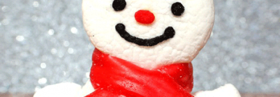 How to make marshmallow snowmen
