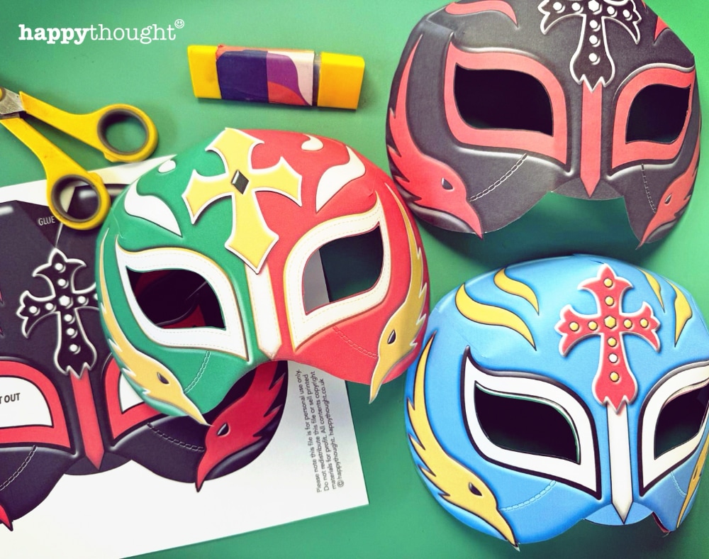 3 Rey Mysterioso wrestling templates