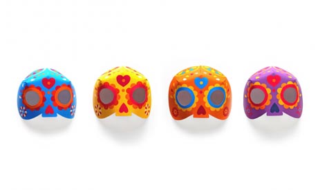 Calavera masks template ideas: Day of the Dead!