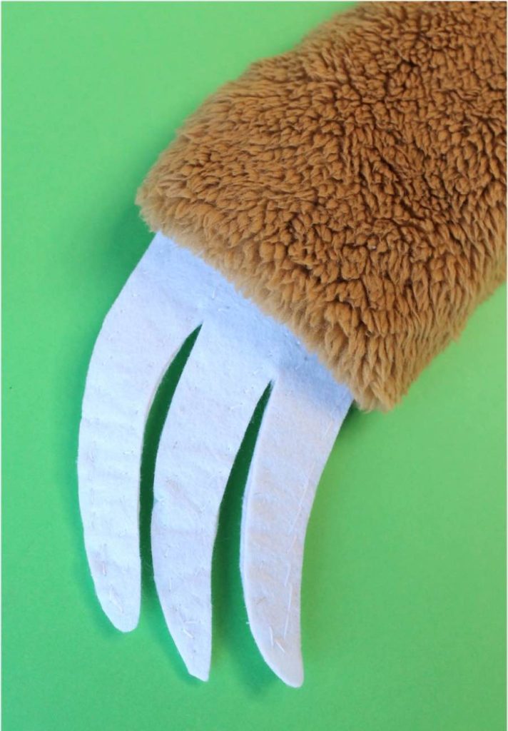 sloth claw gloves