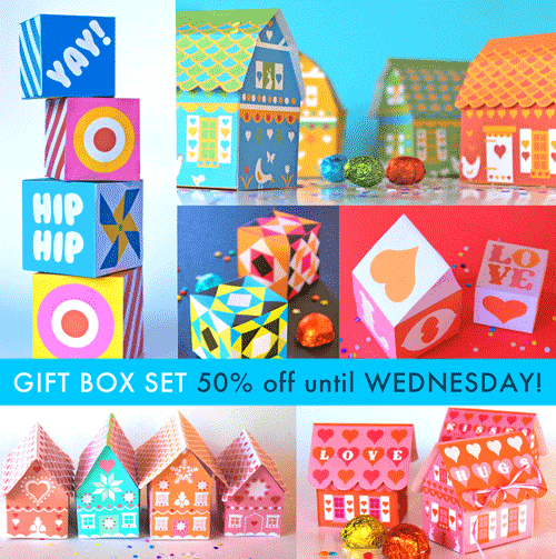 Kawaii kittens gift boxes for holidays download now