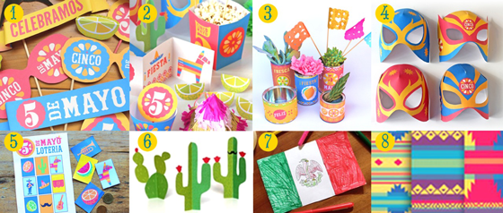 5 de mayo printables: 