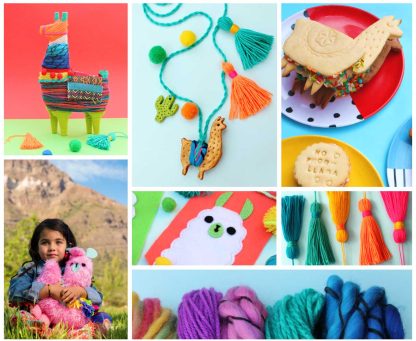 Llama Crafts: 18 fantastic DIY llama inspired craft projects • Happythought