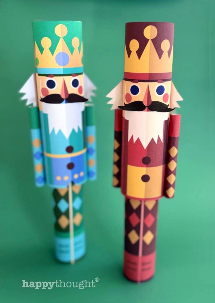 Printable Paper Nutcracker Template: Fun DIY Holiday Crafts