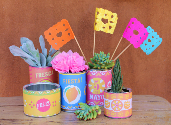 Printable Mexican can labels!