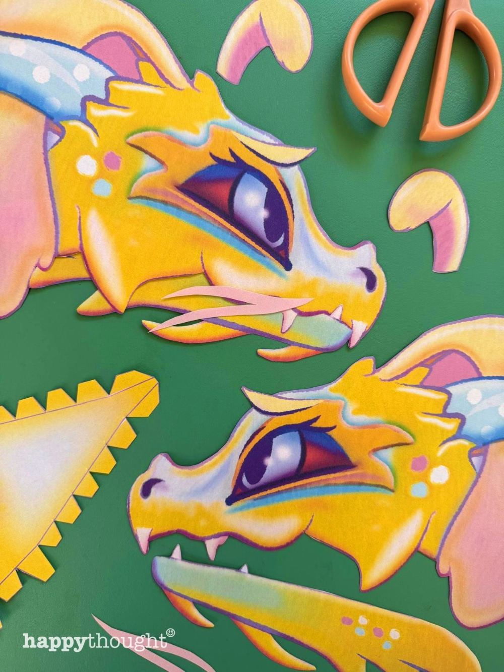 Easter Dragon Puppet craft: Fun + Holiday Classroom Craft Ideas