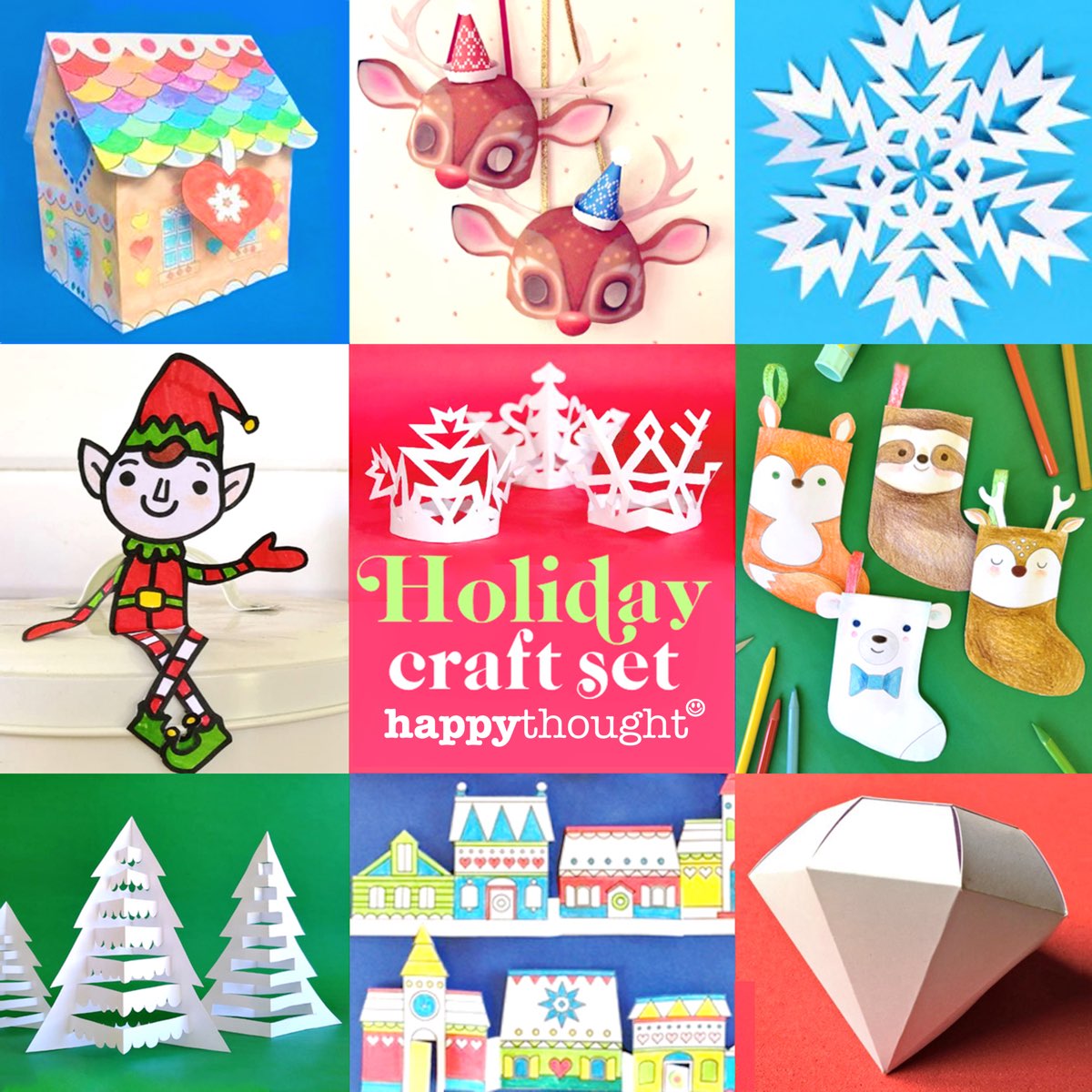 Printable Christmas Paper Craft Ubicaciondepersonascdmxgobmx