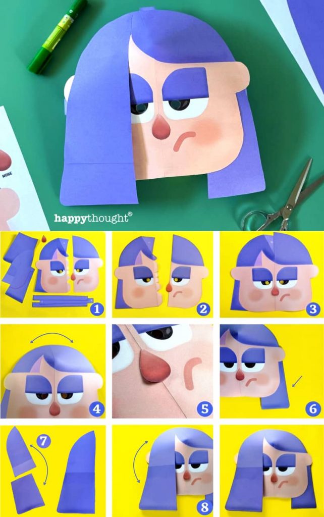 How to make a lily mask Halloween costume
