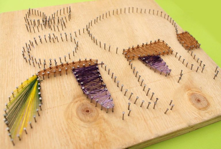 Sloth String art - Create your own beautiful wall. Get crafty ...