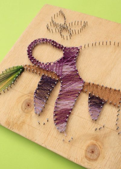 Sloth String art - Create your own beautiful wall. Get crafty ...
