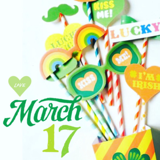 St Patrick's Day March 17th easy DIY party paper craft activity pack!
