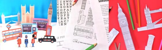 Learn about London worksheets and printables of famous English Landmarks and characters!