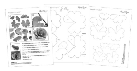 Fun craft activity idea: How to make a paper rose for Valentines Day