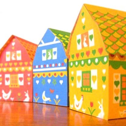 How to make cute printable DIY barnyard gift boxes