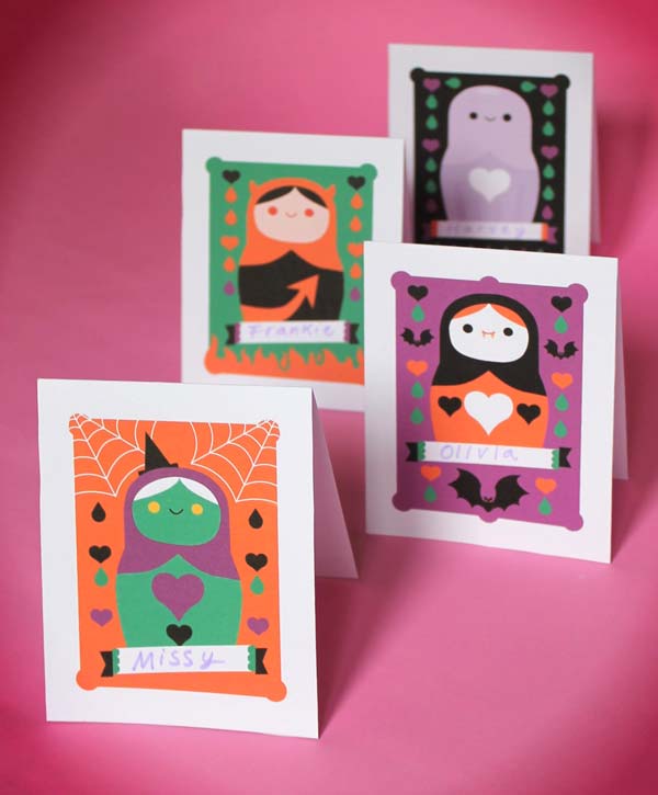 Spooky Halloween invites and cards for your guests. Printable templates, activities, patterns and cutouts!
