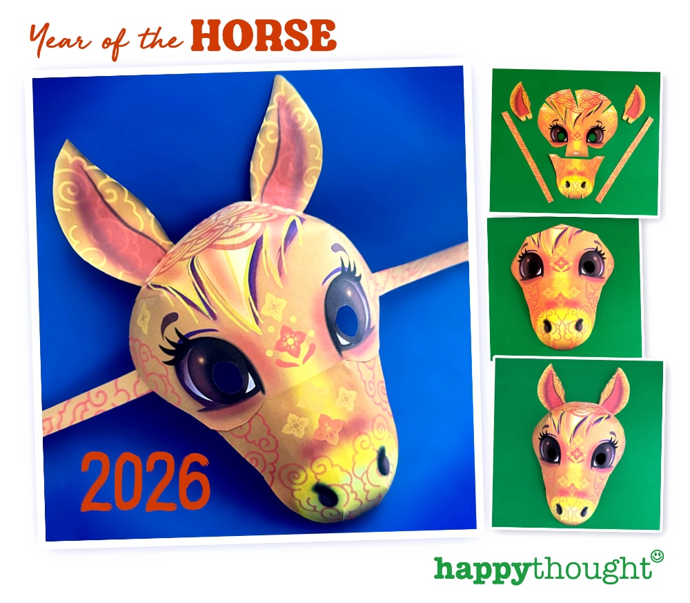 Chinese New Year of the Horse tutorial PDF