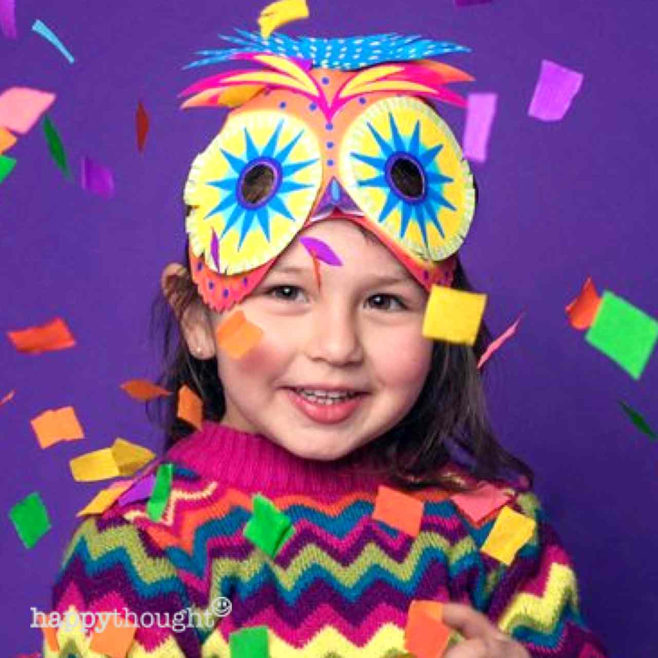Make an Alebrije owl mask