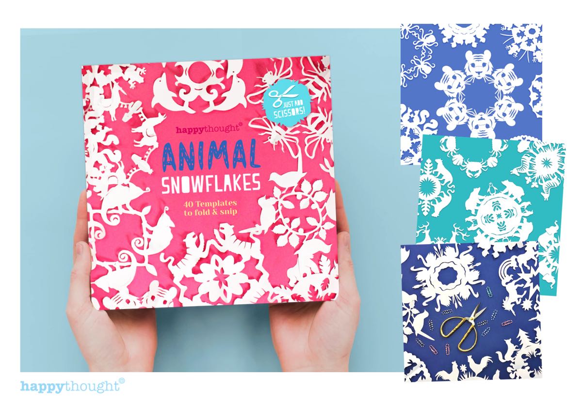 animal-snowflake templates-book on amazon