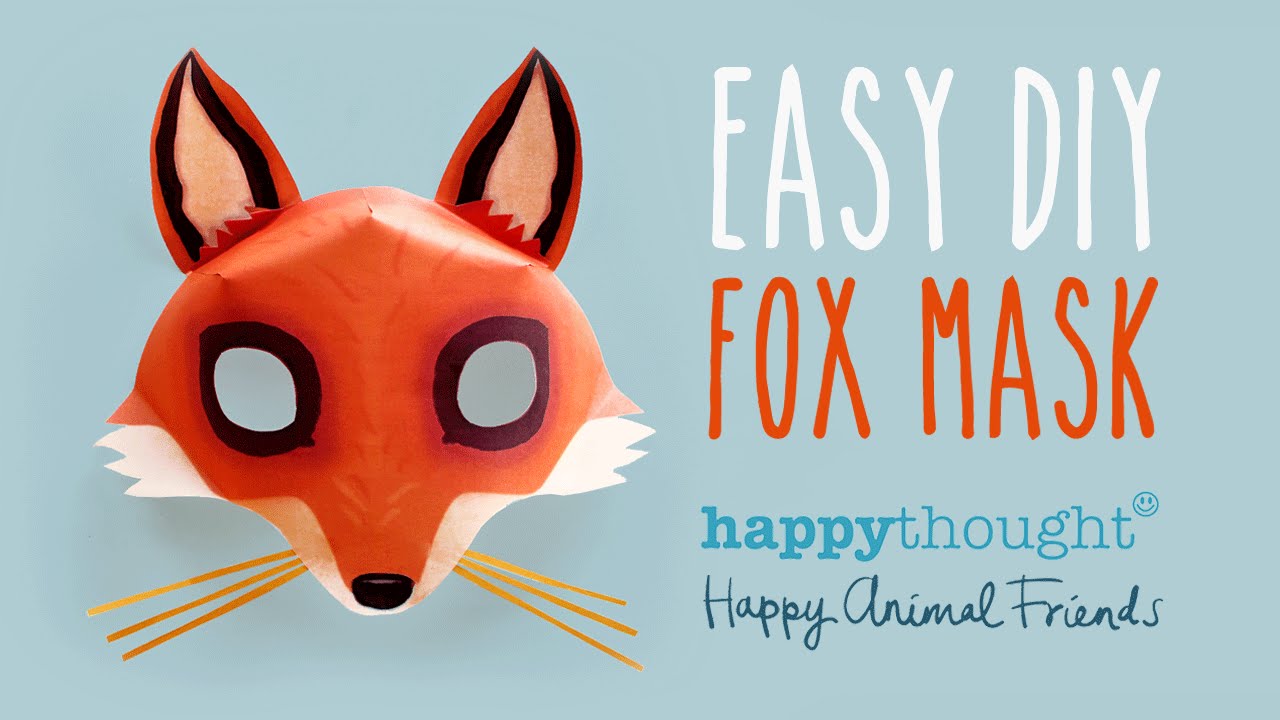 How to make a fox mask discount