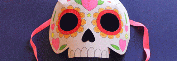 El Dia de los Muertos template ideas