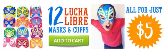 12 Lucha libre mask pattern: Download templates!