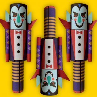 dracula ornamnet tutorial and template