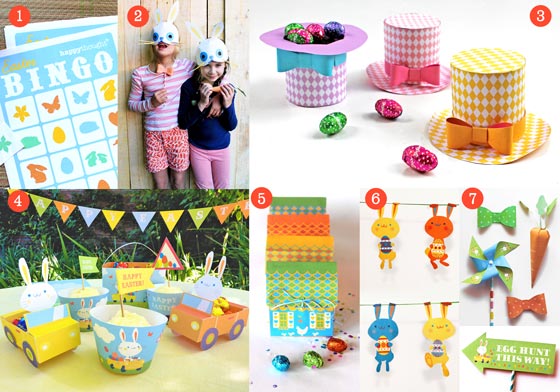 Easter Holiday ideas, papercrafts and printables!