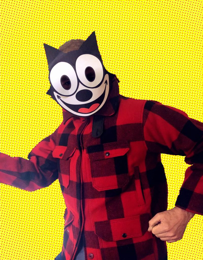 felix the cat mask template and tutorial