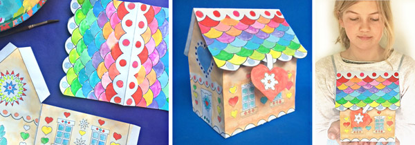 Festive holiday craft activities for class, art club, after school and home projects