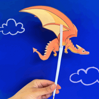 flying dragontemplate