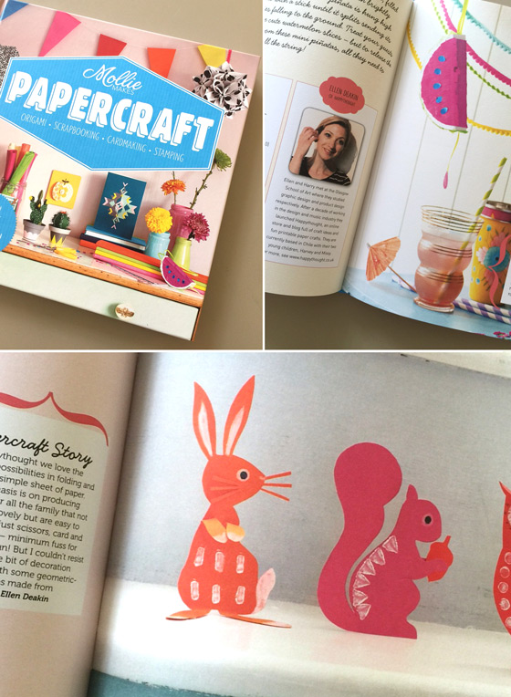 Mollie papercraft book: Paper craft art ideas!