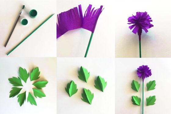 How to make a paper craft thistle for Burns Night Supper celebrations!