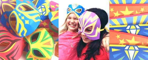 12 printable Lucha libre mask cutouts!