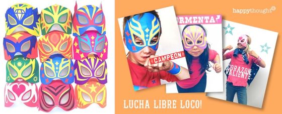 DIY lucha libre mask: 12 templates and designs!