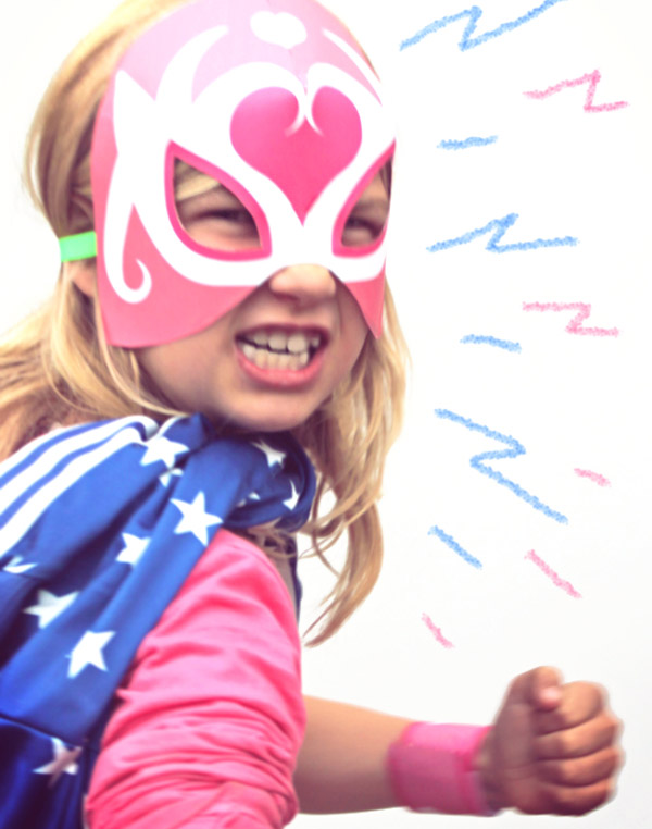 Homemade lucha libre mask and dress up ideas for boys and girls. Mask templates and costume ideas!