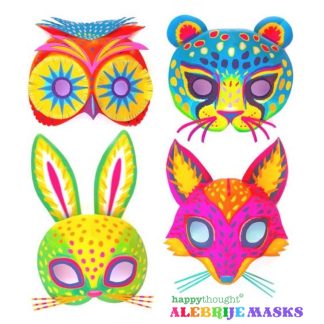 new-alebrijes mask templates image 2023