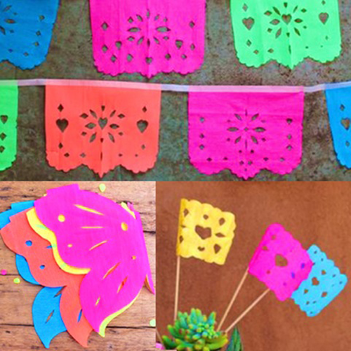 Papel Picado Template Free