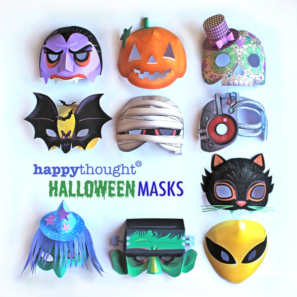 Printable Halloween Masks Download Easy To Make Mask Templates Now