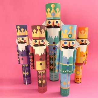printable paper nutcracker template